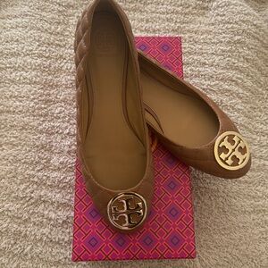 Tory Burch Benton 2 Quilted Ballet Flat - Used